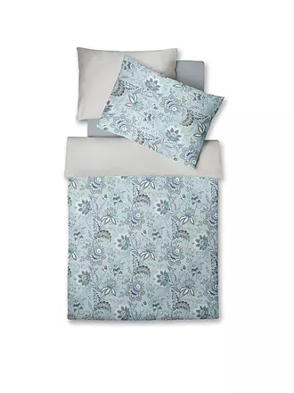 FLEURESSE | Satin Bettwäsche MIAMI 70x90cm/140x220cm Powder Blue | 